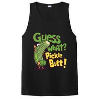 Guess What Pickle Butt! Funny Cucumber Meme Pickle Joke PosiCharge Competitor Tank
