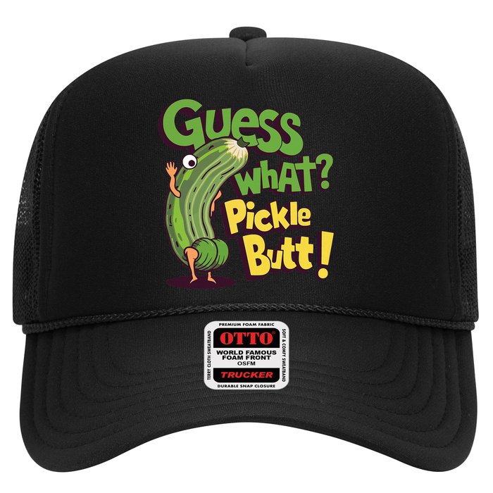 Guess What Pickle Butt! Funny Cucumber Meme Pickle Joke Hat