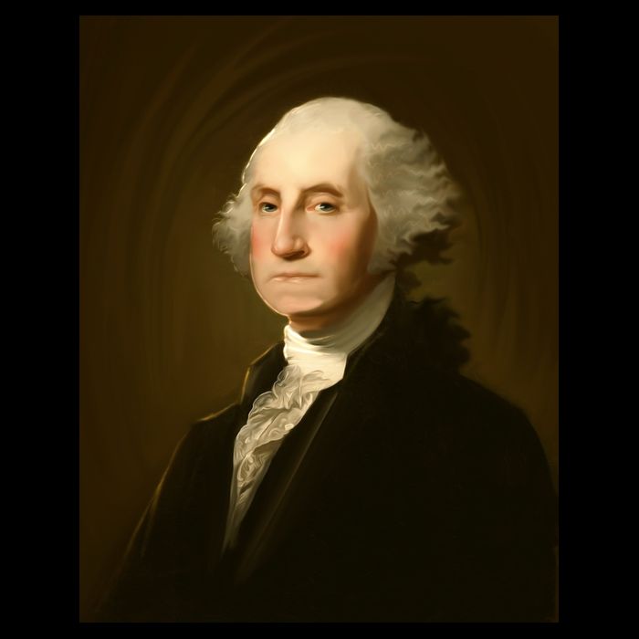 George Washington Portrait City Backpack