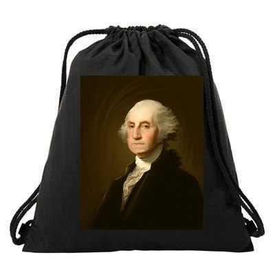 George Washington Portrait Drawstring Bag