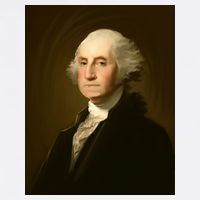 George Washington Portrait Trucker Hat