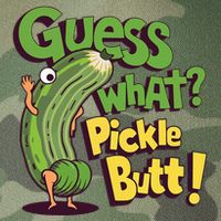 Guess What Pickle Butt! Funny Cucumber Meme Pickle Joke Legacy Tie Dye Trucker Hat