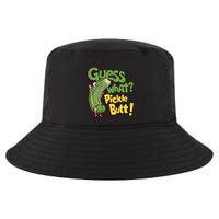 Guess What Pickle Butt! Funny Cucumber Meme Pickle Joke Cool Comfort Performance Bucket Hat