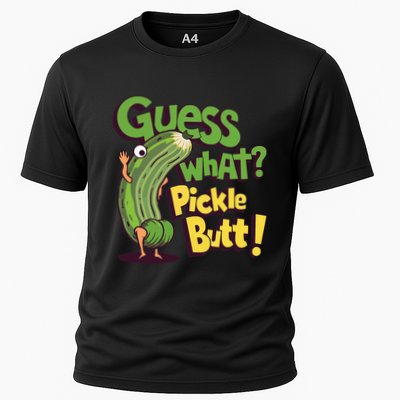 Guess What Pickle Butt! Funny Cucumber Meme Pickle Joke Performance Shirt