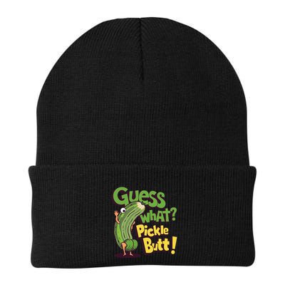 Guess What Pickle Butt! Funny Cucumber Meme Pickle Joke Beanie