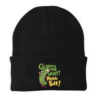 Guess What Pickle Butt! Funny Cucumber Meme Pickle Joke Beanie