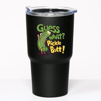 Guess What Pickle Butt! Funny Cucumber Meme Pickle Joke Tumbler