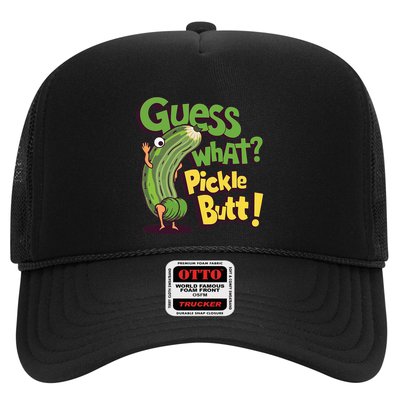 Guess What Pickle Butt! Funny Cucumber Meme Pickle Joke Trucker Hat