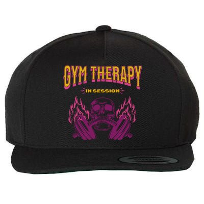 Gym  Workout  Pump Cover Fitness Gift Weightlifting Wool Snapback Cap