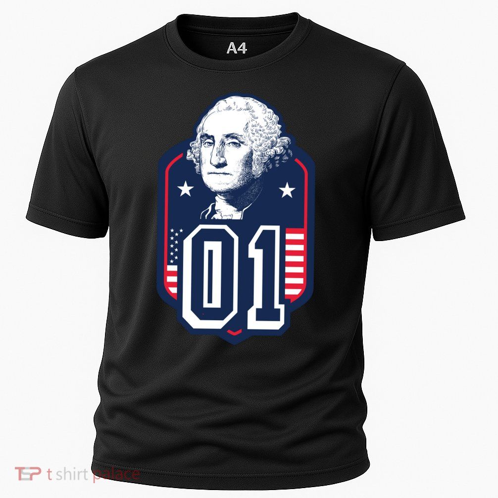George Washington President Number 1 American Gift Performance Shirt