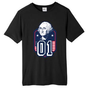 George Washington President Number 1 American Gift Tall Fusion ChromaSoft Performance T-Shirt