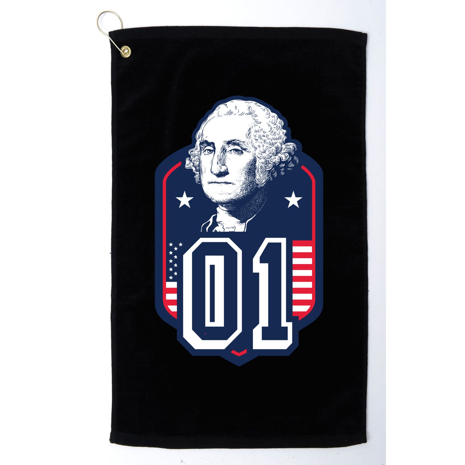 George Washington President Number 1 American Gift Golf Towel