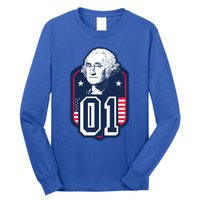 George Washington President Number 1 American Gift Long Sleeve Shirt