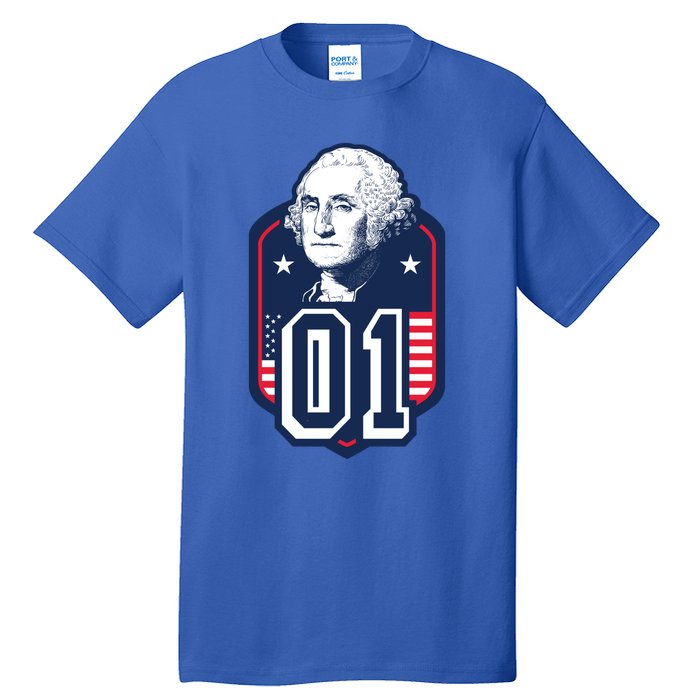 George Washington President Number 1 American Gift Tall T-Shirt