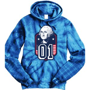 George Washington President Number 1 American Gift Tie Dye Hoodie