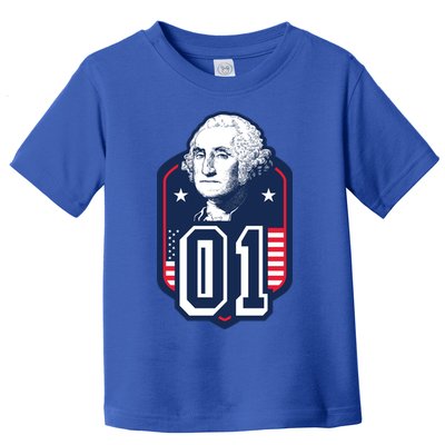 George Washington President Number 1 American Gift Toddler T-Shirt