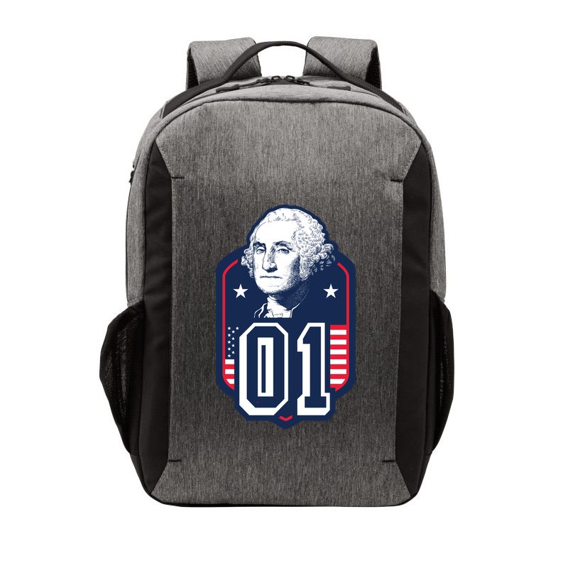 George Washington President Number 1 American Gift Vector Backpack