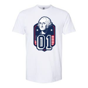 George Washington President Number 1 American Gift Softstyle CVC T-Shirt