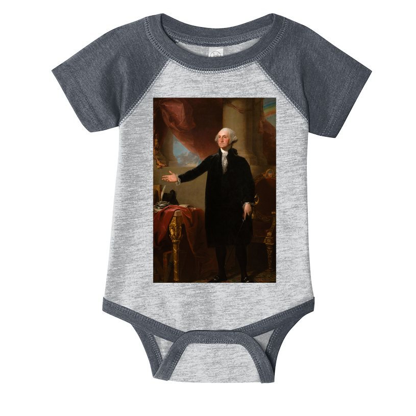 George Washington Portrait Infant Baby Jersey Bodysuit