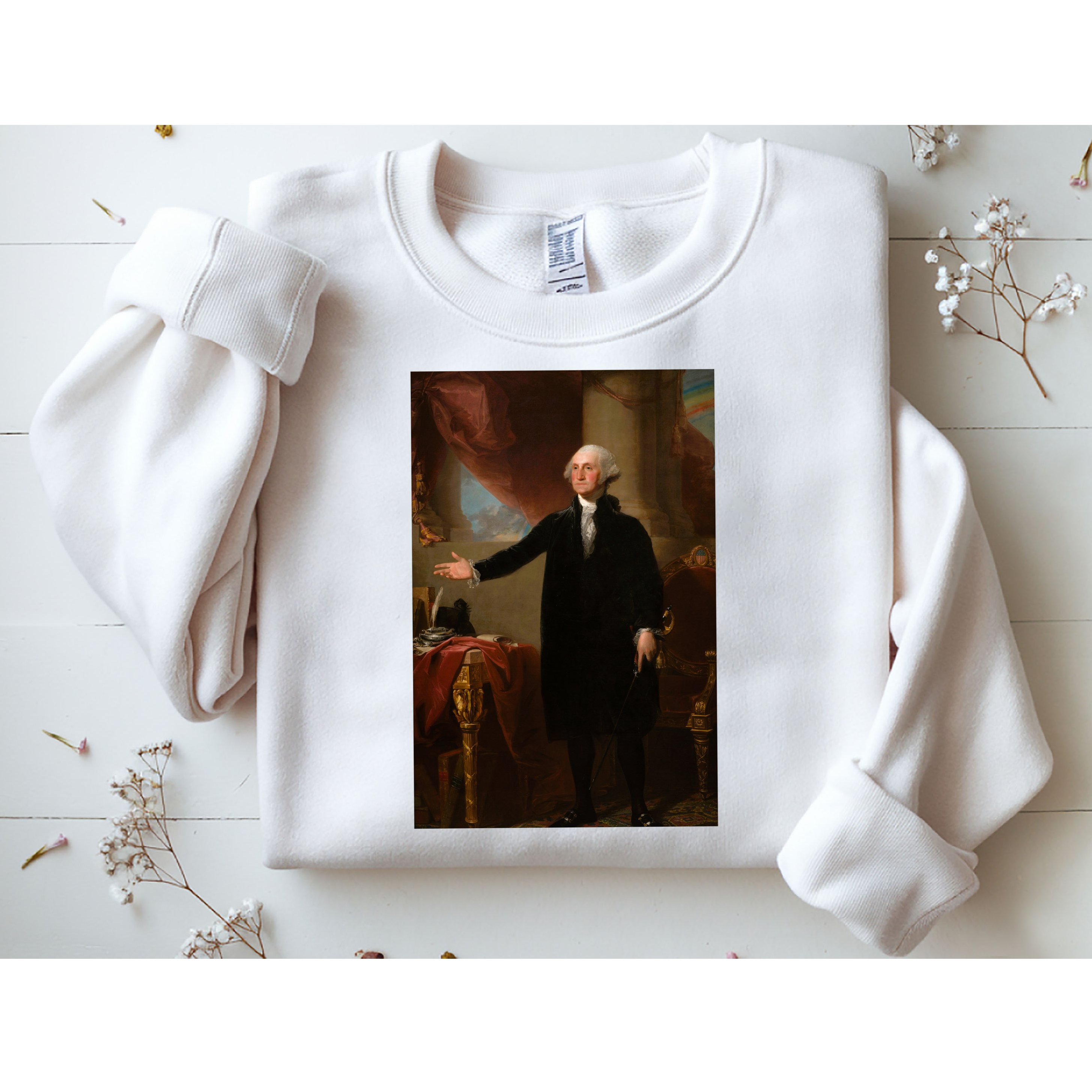 George Washington Portrait Sweatshirt