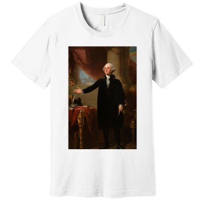 George Washington Portrait Premium T-Shirt