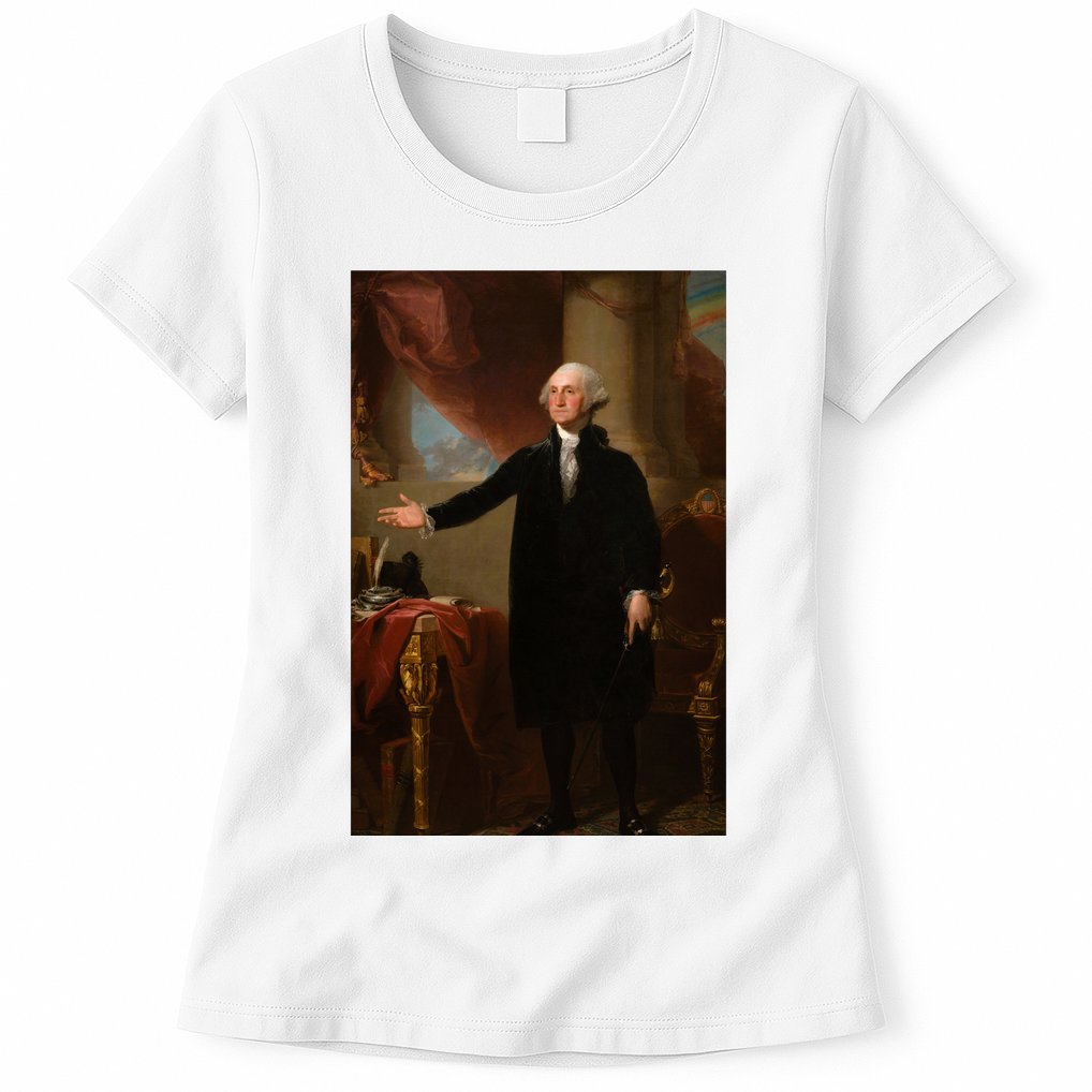 George Washington Portrait Womens T-Shirt