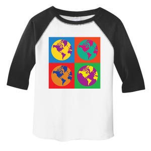 Global Warming Planet Earth Day Green Energy Pop Art Gift Toddler Fine Jersey T-Shirt