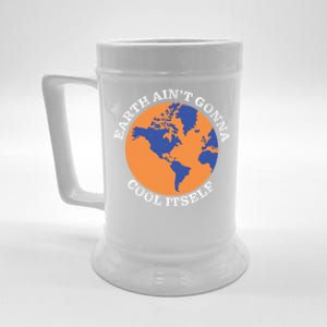 Global Warming Planet Green Energy Earth Day Protection Meaningful Gift Beer Stein