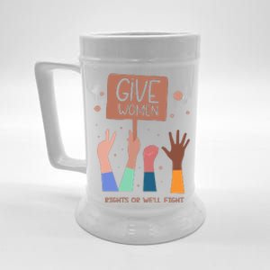 Give Women Rights Beer Stein