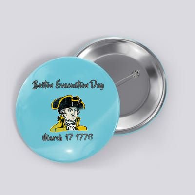 George Washington Revolutionary War Boston Evacauation Day Gift Button