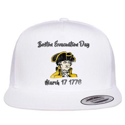 George Washington Revolutionary War Boston Evacauation Day Gift Flatbill Hat