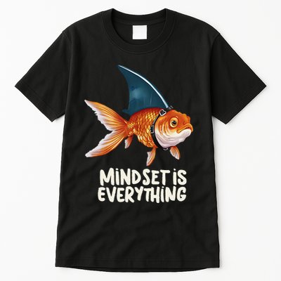 Goldfish With Shark Fin Costume Illustration Tall T-Shirt