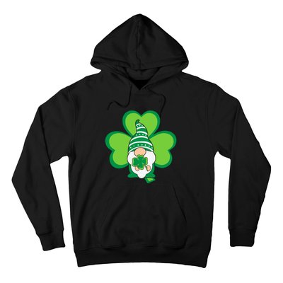 Gnome With Shamrock St Patricks Day Hoodie