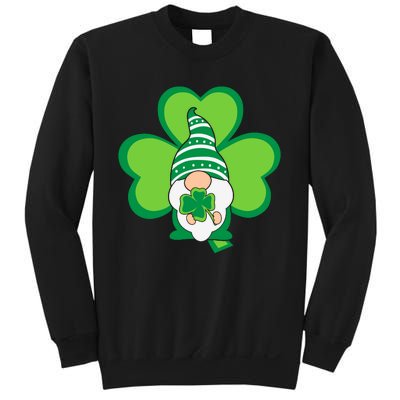 Gnome With Shamrock St Patricks Day Sweatshirt