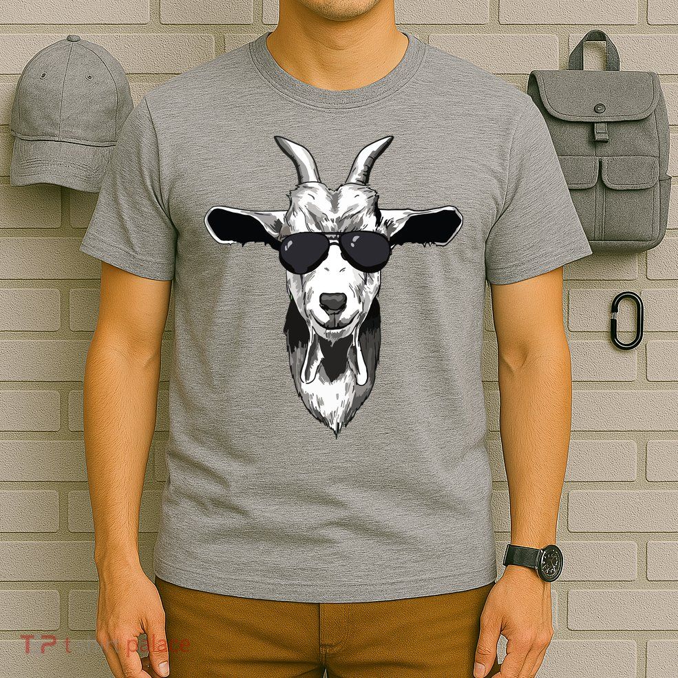 Goat With Sunglasses T-Shirt