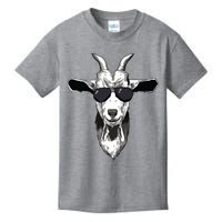 Goat With Sunglasses Kids T-Shirt