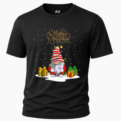 Gnome With Snow Xmas Funny Merry Christmas Performance Shirt