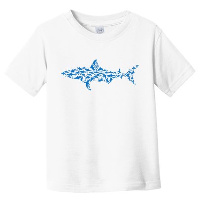 Great White Shark Sharks Silhouette Shark Fish White Shark Toddler T-Shirt