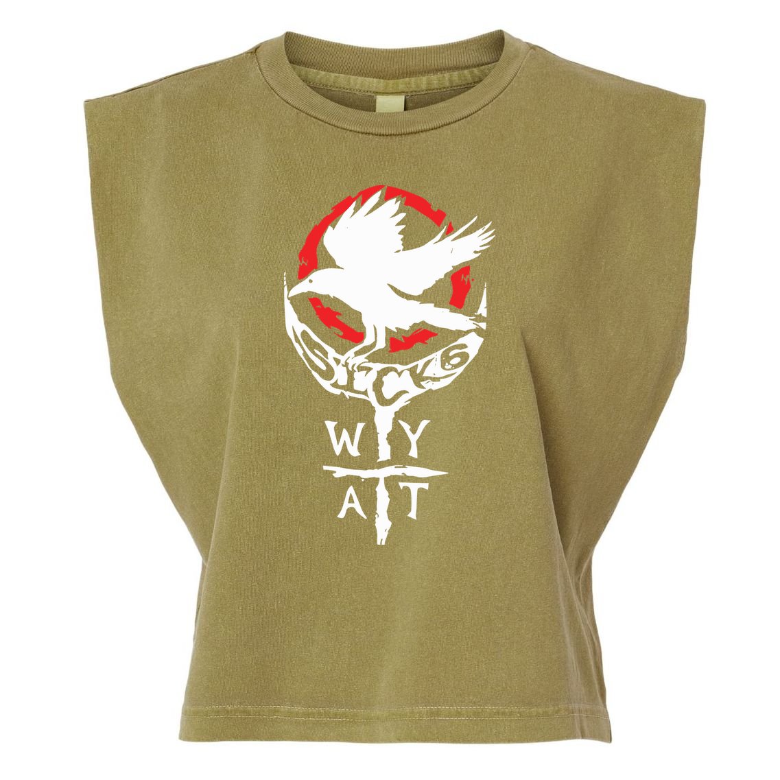 Gear Wyatt Sicks Garment-Dyed Women's Muscle Tee