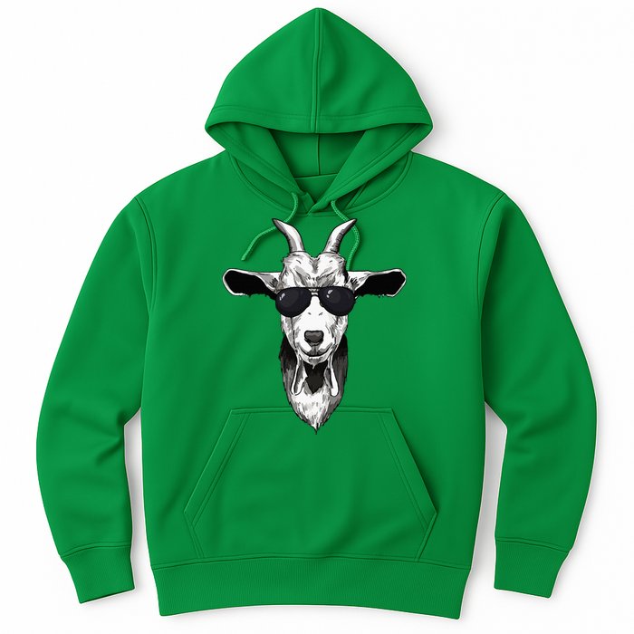 Goat With Sunglasses Hoodie