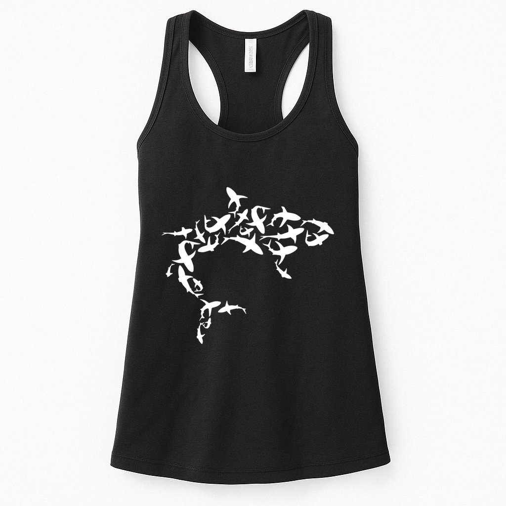 Great White Shark Lover Marine Biology Animal Science Womens Tank Top
