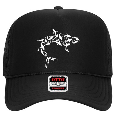 Great White Shark Lover Marine Biology Animal Science Trucker Hat