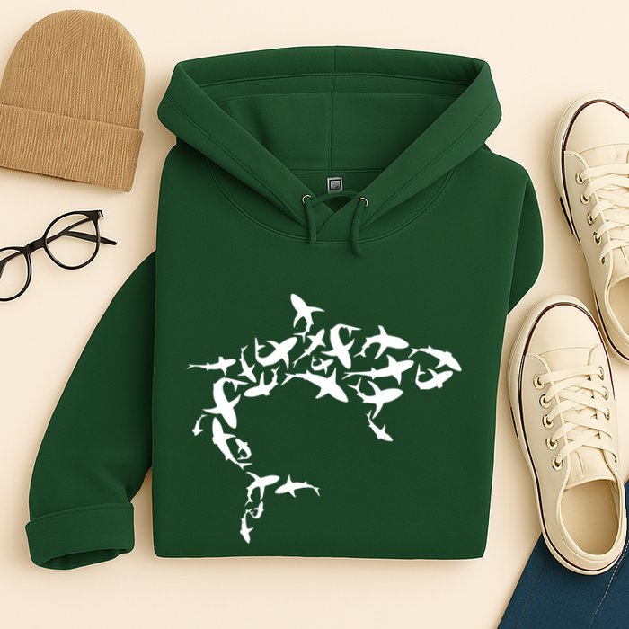 Great White Shark Lover Marine Biology Animal Science Hoodie