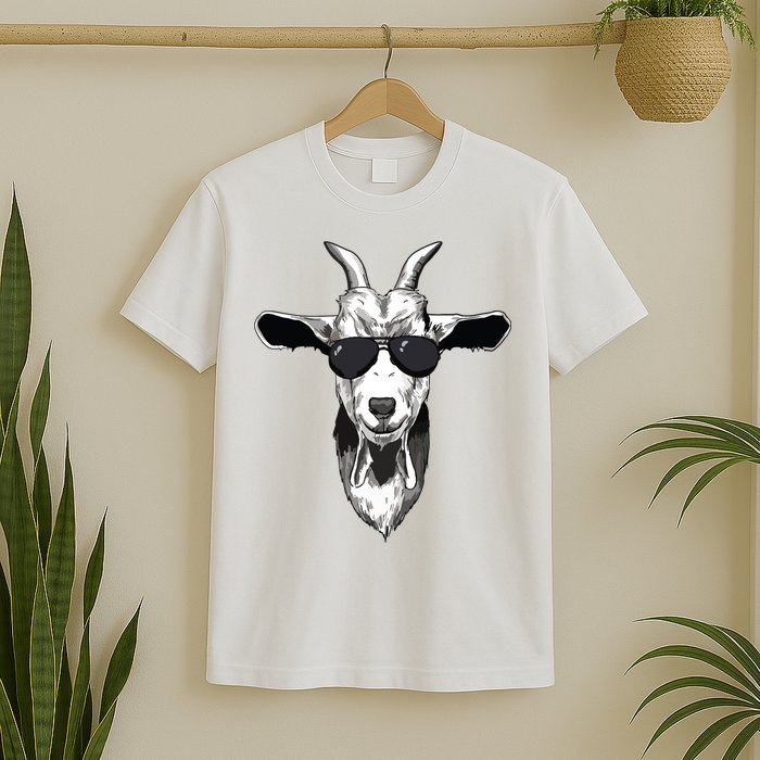 Goat With Sunglasses T-Shirt