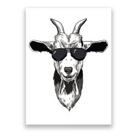 Goat With Sunglasses Poster
