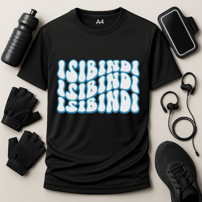 Groovy Wavy Style School Spirit Wear Cooling Performance Crew T-Shirt