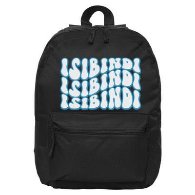 Groovy Wavy Style School Spirit Wear 16 in Basic Backpack