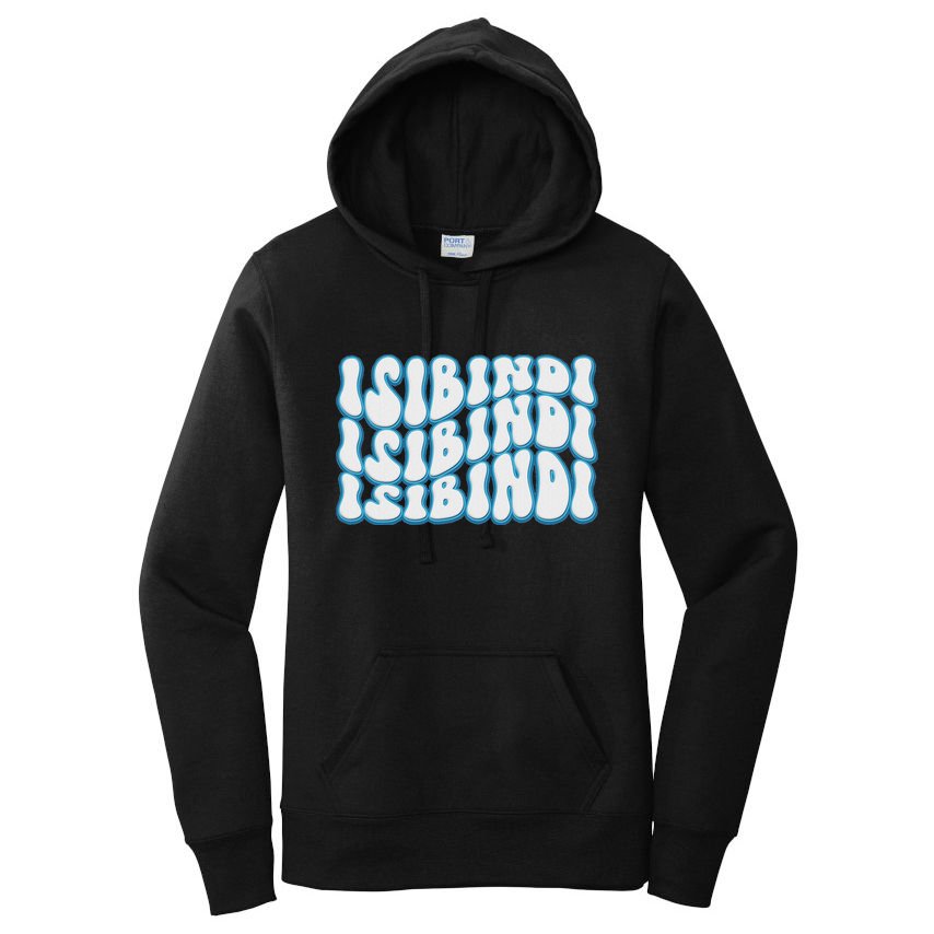 Groovy Wavy Style School Spirit Wear Women's Pullover Hoodie