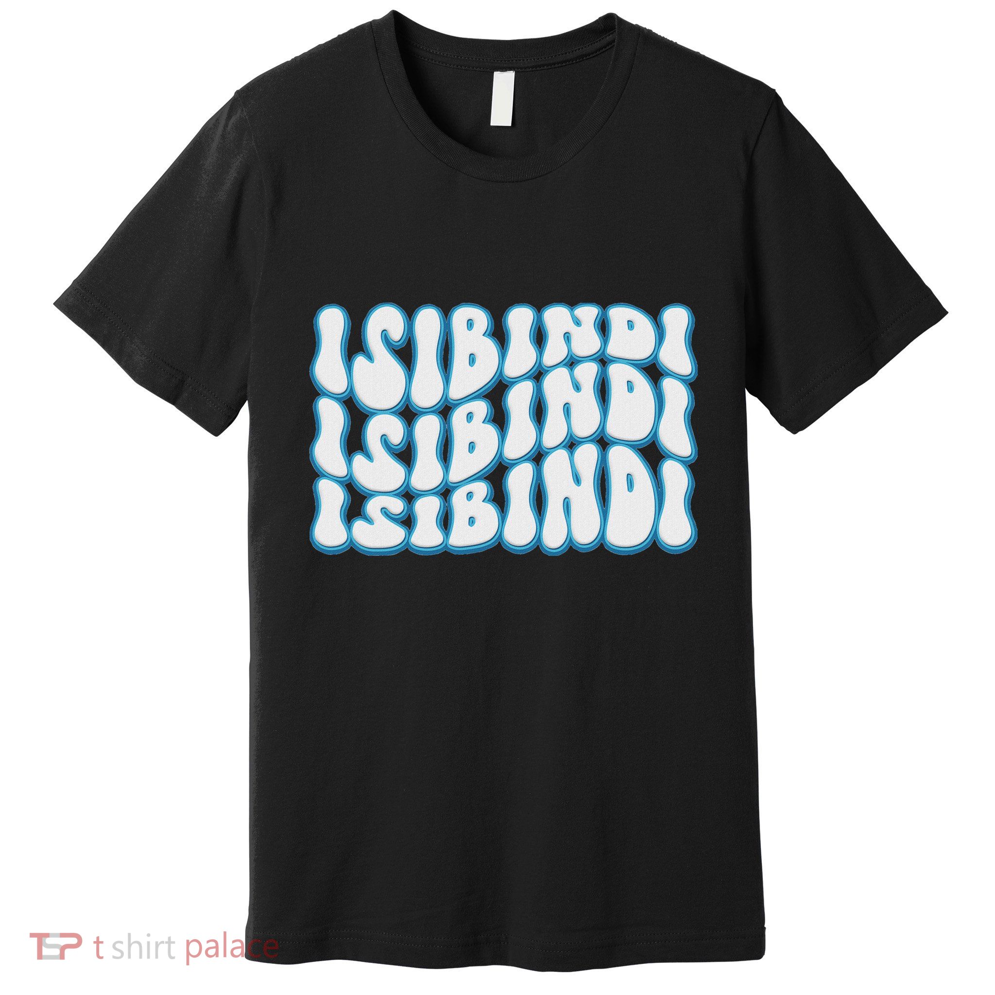 Groovy Wavy Style School Spirit Wear Premium T-Shirt