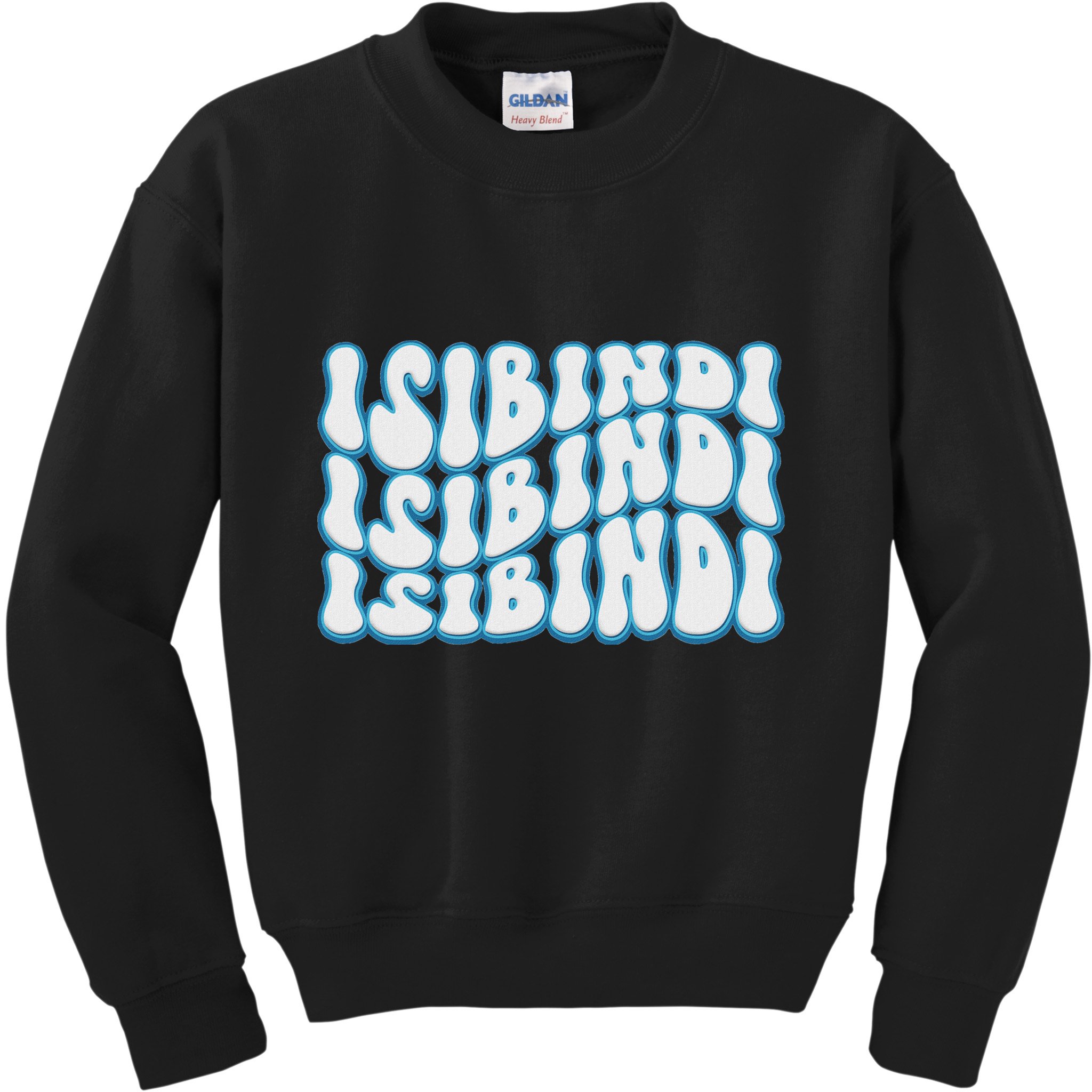 Groovy Wavy Style School Spirit Wear Kids Sweatshirt